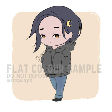 Flat colour Onyx